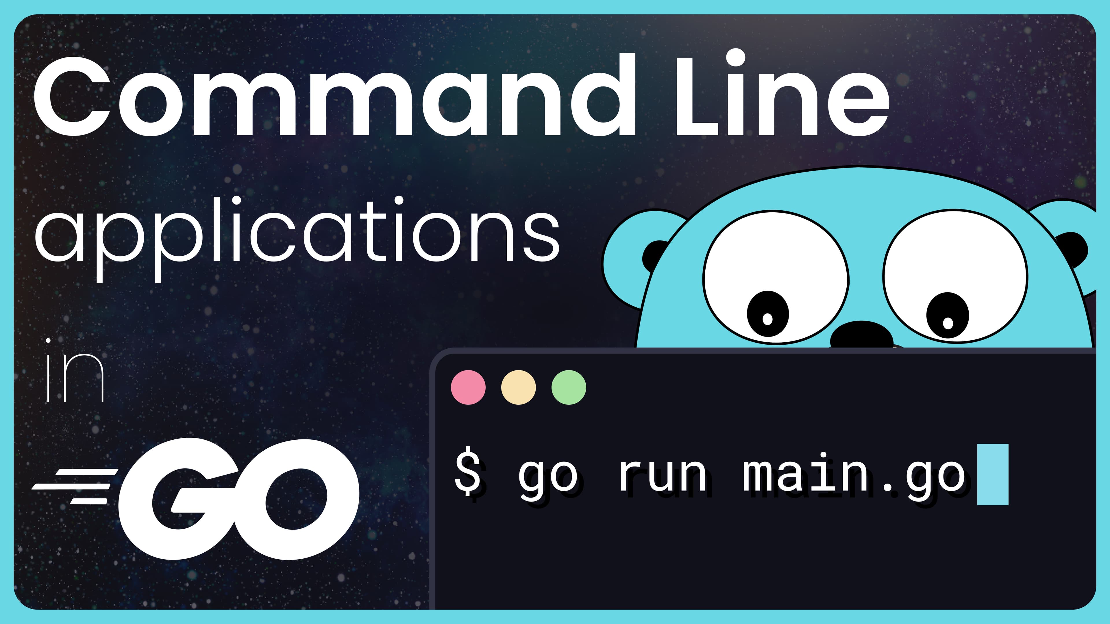 Command Line Applications in Go